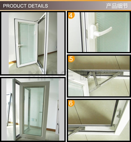 ALUMINUM WINDOW WITH BLINDS/ALUMINUM WINDOWS WITH BUILT IN BLIDNS/ALUMINUM WINDOWS WITH INTERNAL BLINDS on China WDMA