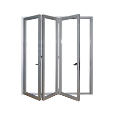 AS/NZS2047 AS/NZS2208 & AS/NZS1288 standard aluminum bi folding glass bathroom door with blind on China WDMA