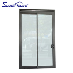 AS2047/AAMA/CSA Standard hot sale new design entrance aluminium sliding Glass door with double glass on China WDMA