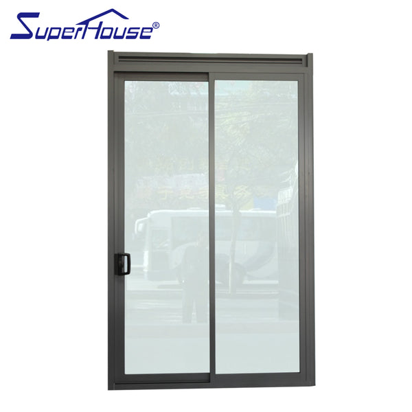 AS2047/AAMA/CSA Standard hot sale new design entrance aluminium sliding Glass door with double glass on China WDMA