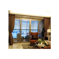 AS2047 & Florida approval thermal break double glass balcony exterior sliding glass door made in China on China WDMA