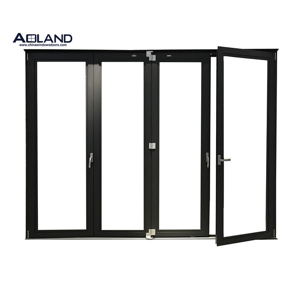 AS2047 Standard Aluminium patio bi fold doors open one side on China WDMA