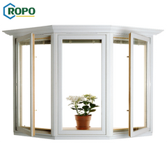 AS2047 Swing European Aluminum Double Glaze Bay Windows For Sale on China WDMA