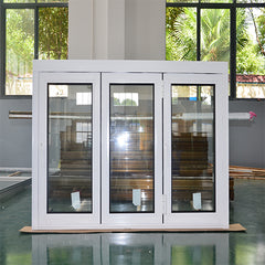 AS2047 standard China company 3 panel alum aluminum horizontal bifold folding window on China WDMA