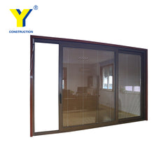 AU & NZ standards aluminium lift and sliding doors with blinds inside on China WDMA