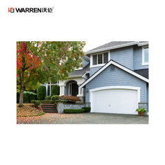 Warren 10x14 Black Single Car Garage Door Garage Glass Doors for Sale