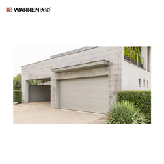 Warren 7x16 Garage Door Window Glass Black Double Garage Door