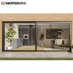 WDMA 80x96 Sliding Patio Door 10 Foot Sliding Door RV Patio Doors Sliding Exterior Patio Aluminum