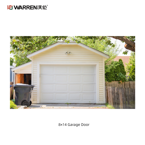 Warren 8x14 Back Garage Door With Glass Electric Garage Door for Sale