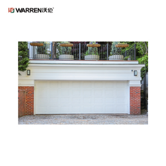 Warren 10x9 Modern Double Garage Door Exterior Door With Windows