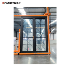 Warren 72x96 Tall French Doors Exterior Modern Double Doors Interior