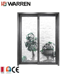 New glass sliding door system manual slide door aluminum glass sliding door system