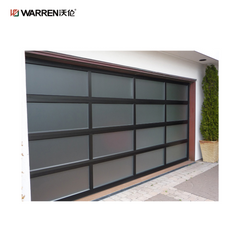 Warren 9x12 Double Aluminium Garage Doors With Glass Windows