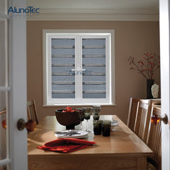 Adjustable Aluminum Glass Louvered windows With Removable Screen on China WDMA