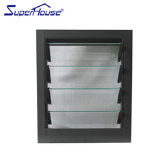 Adjustable louver window tempered glass louver windows with mosquito screen on China WDMA