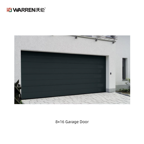 Warren 16x8 Garage Doors Aluminum Black Garage Doors for Sale