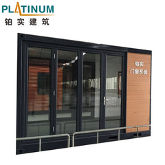 Alibaba China Bifold Doors With Tempered Glass on China WDMA