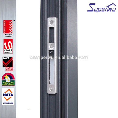 Alibaba China supplier waterproof exterior glass vinyl folding door on China WDMA