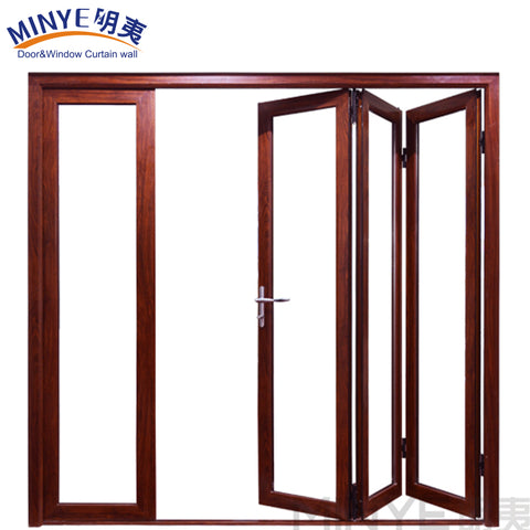 Alibaba china manufacture french double seal-ing aluminium folding patio door on China WDMA