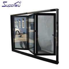 Alibaba china manufacture french double seal-ing aluminium folding patio doors prices on China WDMA