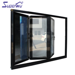 Alibaba china manufacture french double seal-ing aluminium folding patio doors prices on China WDMA