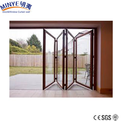 Alibaba china manufacture french double seal-ing aluminium folding patio door on China WDMA