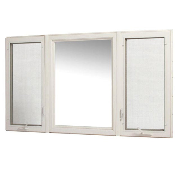 Aluminium Double Glazing World-top Hardware Hinged Window/Casement Window on China WDMA