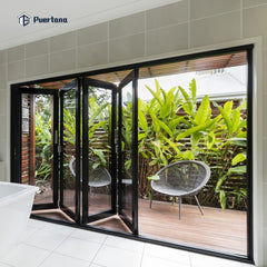 Aluminium Folding Door External Folding Doors Aluminium Concertina Doors on China WDMA