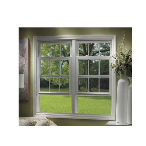 Aluminium/PVC Frame Double Hung Window on China WDMA