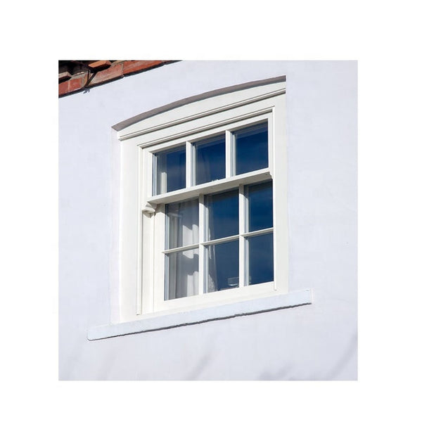 Aluminium/PVC Frame Double Hung Window on China WDMA