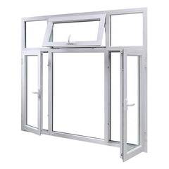 Aluminium Thermal Break Anti Theft Top Hung Windows Swing Double Hung Window on China WDMA