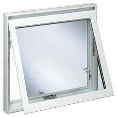 Aluminium Thermal Break Profile Cost-effective Awning Windows Double Glazed Made In China on China WDMA