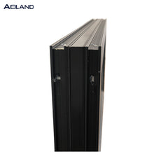 Aluminium black small sliding window Euro system hot sale Shanghai factory on China WDMA