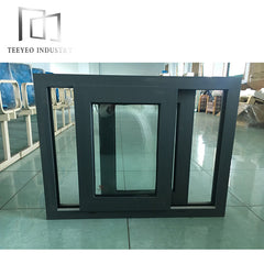 Aluminium brown color sliding door and window frames cost on China WDMA