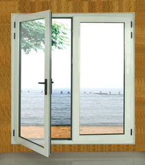 Aluminium casement window