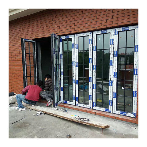 Aluminium glass casement windows based on anti-scratch italian skin feel wood grain color india villa windows on China WDMA