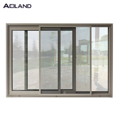 Aluminium glass sliding window design powder coat windows and doors on China WDMA