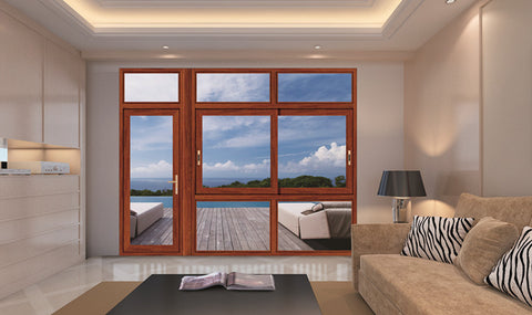 Aluminium glass windows insulated glass window casement windows with built in blinds on China WDMA