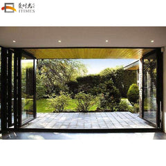 Aluminium patio doors uk double glazed 4 door bi fold doors on China WDMA