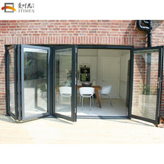 Aluminium patio doors uk double glazed 4 door bi fold doors on China WDMA