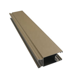 Aluminium profile for wardrobe sliding closet doors and windows installation on China WDMA