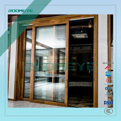 Aluminium sliding glass door for living room sliding door for cold room