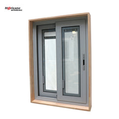 Aluminium sliding glass windows with blinds bulit- in on China WDMA