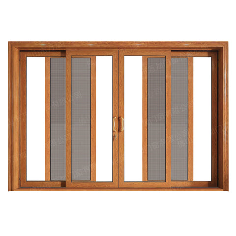 Aluminium sliding shop front door chinese building sliding 4 panel french doors on China WDMA