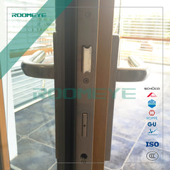 Aluminium wood composite glass door, swing door, folding sliding door on China WDMA