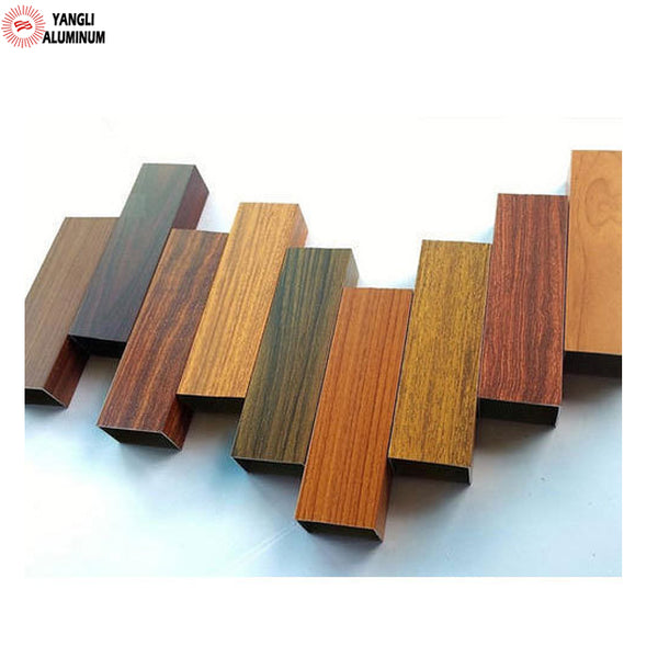 Aluminium wood grain double glass casement windows design on China WDMA