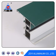 Aluminum 6063 profiles section for windows and doors on China WDMA