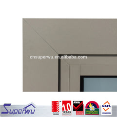 Aluminum Alloy Frame Top Hung Casement Opening outwards Window on China WDMA