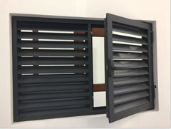 Aluminum Alloy Louver Plantation Shutter Window on China WDMA