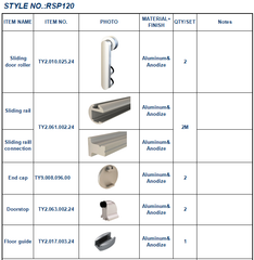 Aluminum Anodize Foot Sliding Barn Door Hardware Track Set/Heavy Duty DIY Ultra Smooth barn door Rail Kit on China WDMA